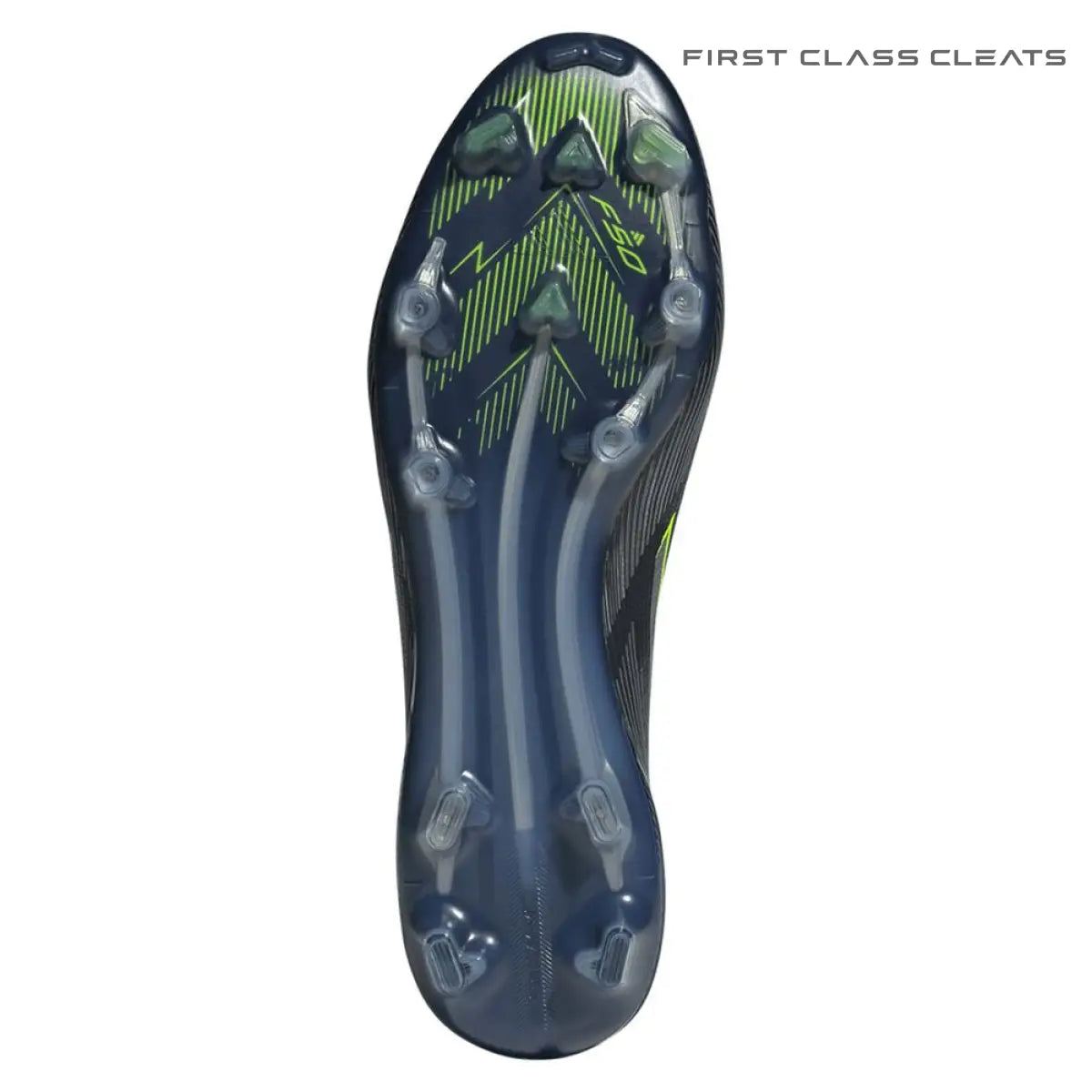 F50 Elite Laceless FG Black Green