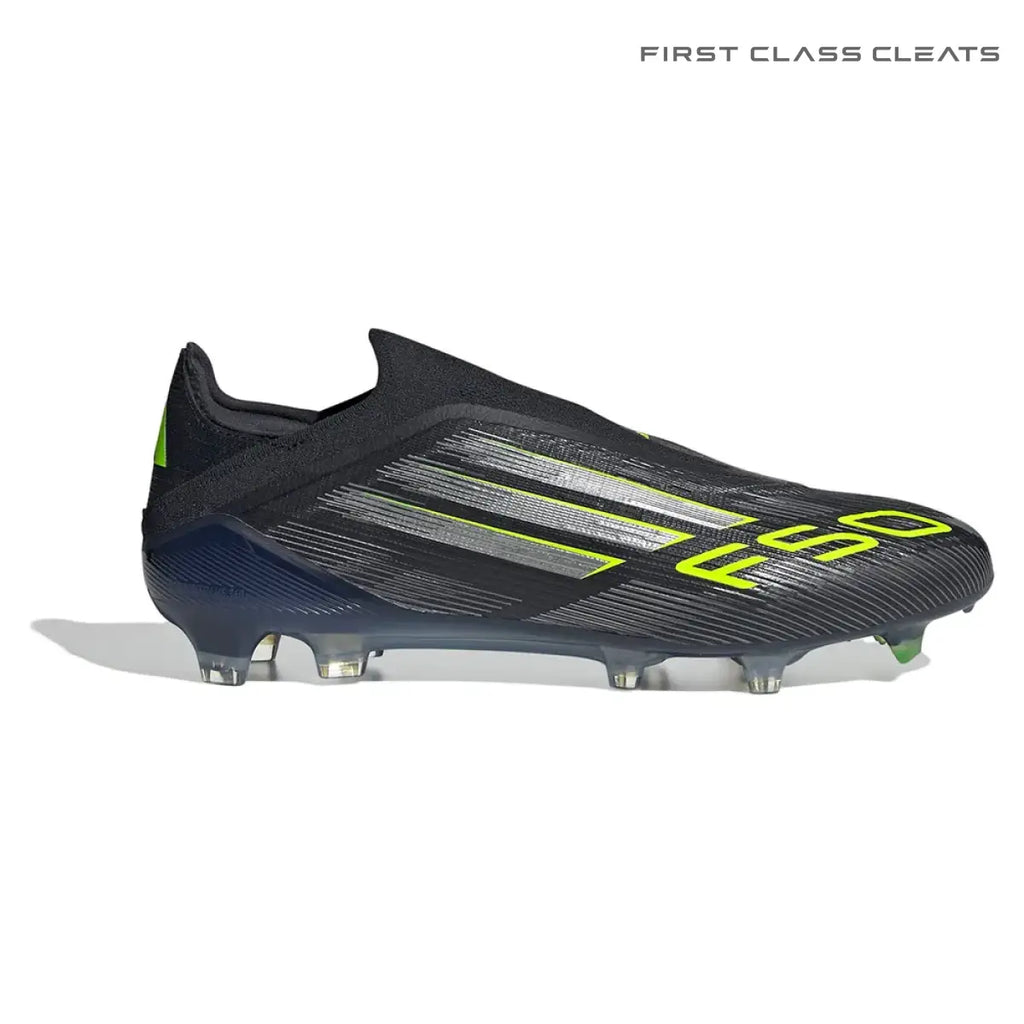 F50 Elite Laceless FG Black Green