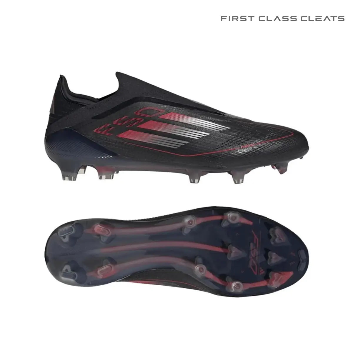 F50 Elite Laceless FG Stealth Victory