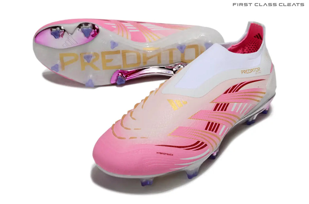 Predator Elite Laceless FG Pink Dream